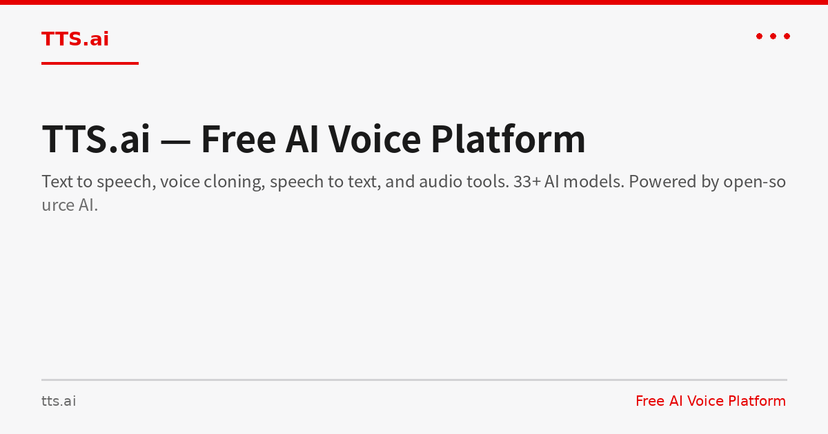Text-to-Speech API: OpenAI Compatible Endpoint for Easy Migration | TTS.ai